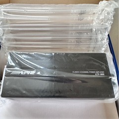 新品未使用 ALPINE 4チャンネル パワーアンプ KTP-600の画像