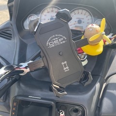 バイク用スマホホルダー　耐衝撃の画像