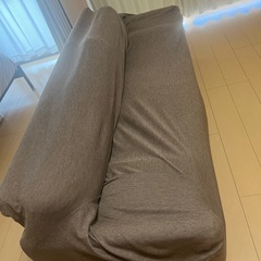 ⭐︎革製　ブラウン　三人掛け　ソファーの画像