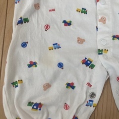 ミキハウス 50-70cm ロンパースの画像