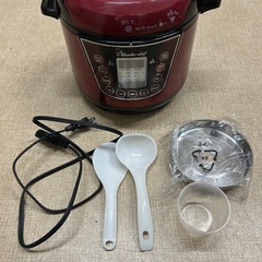 ワンダーシェフ　電気圧力鍋の画像