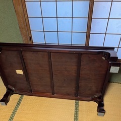 大きめ座卓テーブル150cm中古の画像