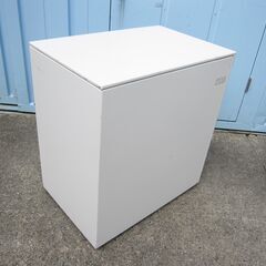 3段ワゴン　ホワイト　鍵あり　395ｘ600ｘ645　コクヨ製の画像