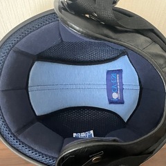 ◼️ヘルメット 半キャップ ゴーグル付き 57-59cmの画像