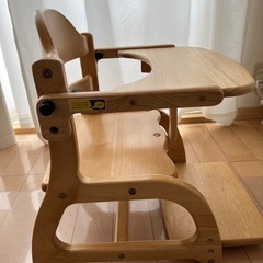 大和屋　すくすくローチェア　ベビーチェア　キッズチェアの画像