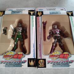 仮面ライダー龍騎アクションフィギュア全4種セットの画像