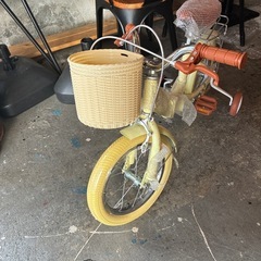 子供用折り畳み自転車　14インチ　新品　詳細納得の方のみの画像