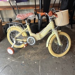 子供用折り畳み自転車　14インチ　新品　詳細納得の方のみの画像