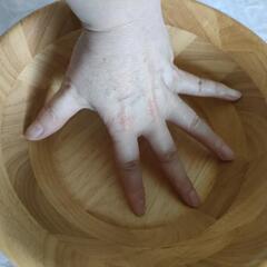 木製サラダボウルの画像