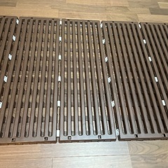 シングル　プラスチックすのこの画像