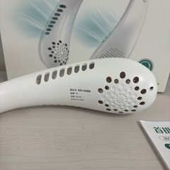 首掛け扇風機の画像