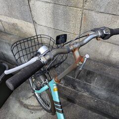 錆びてパンクしてるけど、折りたたみ自転車ほしいかたの画像