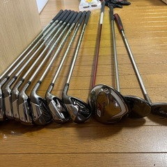 ゴルフクラブセット一式（TaylorMade他）の画像