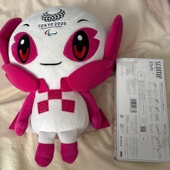 東京オリンピックのぬいぐるみの画像
