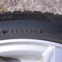 スタッドレスタイヤBS VRX2・アルミホイール4本セットの画像