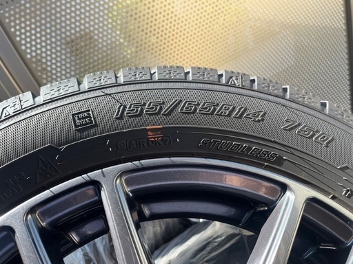 グッドイヤースタッドレスICE NAVI 7 155/65R14