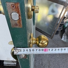 手作り木製ドアの画像