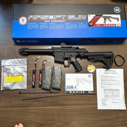 早い者勝ち　SSG-1 サバゲ　トイガン