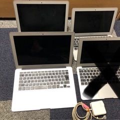 MacBook本体 3台セット 充電器付きの画像