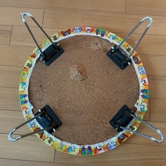 無料です　アフロ犬ローテーブル　ちゃぶ台　横・42.5cm、高さ19.5cm   お子様用や休憩用等にの画像