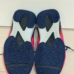 asics Lazerbeam スニーカー 23.0 cm レッド/ネイ　美品　アシックスの画像