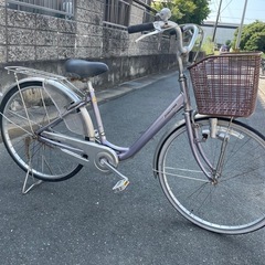 ブリヂストン自転車　パープル
