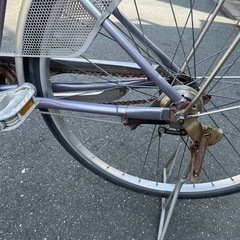 ブリヂストン自転車　パープルの画像