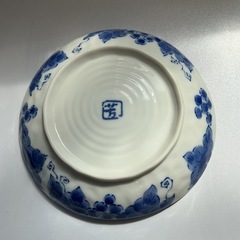 古染葡萄絵 取皿二枚組の画像