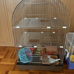 ハムスター飼育用ケージ　2台の画像