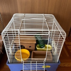 ハムスター飼育用ケージ　2台の画像
