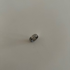 【美品】指輪 シルバー 英数字刻印の画像