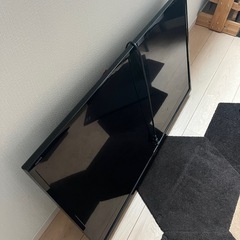 スタンド付き　テレビの画像