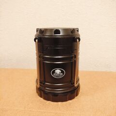 キャンプ CAMP 防災 伸縮ランタン 小型　単３電池×３本利用の画像