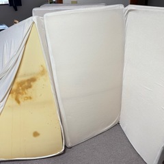 無料 セミダブルサイズ折りたたみマットレスの画像