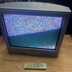 ブラウン管 カラーテレビ SANYO サンヨー 三洋電機　ブラウン管テレビ　昭和レトロの画像