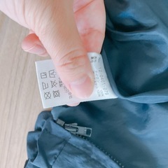 ブランシェス　紺ウインドブレーカー90cmの画像