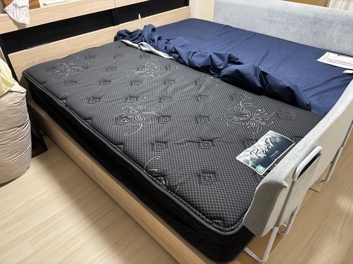 引取り中TOKYO BED シングルフレームマットレスセット