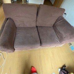 二人掛けソファー ニトリ
の画像