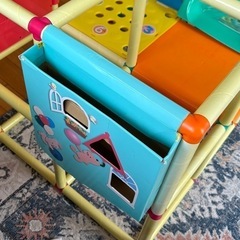 滑り台つきジャングルジムの画像