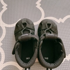 子供用サンダル 14cm／西松屋購入／プール／水遊び／海の画像