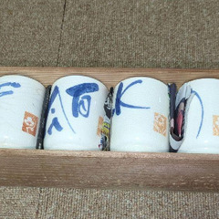 湯呑　箱入り　「花ごよみ」愛知製陶の画像
