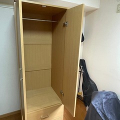 美品　ニトリ　クローゼット　衣装棚　収納たくさんはいります！の画像