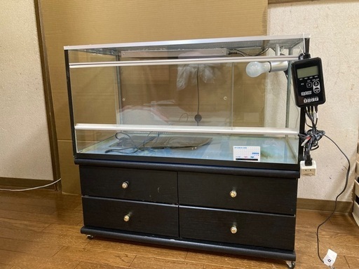 爬虫類ケージフルセット　即飼育可能です。