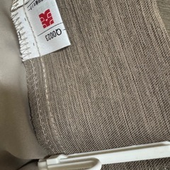 ニトリ遮光•防炎カーテン　ブラウンの画像