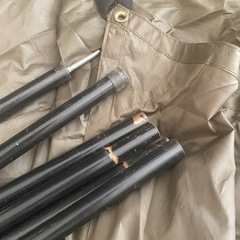 中古 BUNDOK ヘキサタープ　カーキの画像