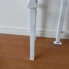 ランドリーラックホワイト(説明書付き)の画像