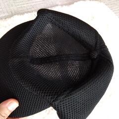《差し上げます》メッシュ黒キャップの画像