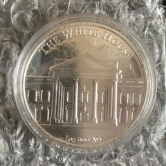 ドナルド・トランプ大統領1オンス銀貨の画像