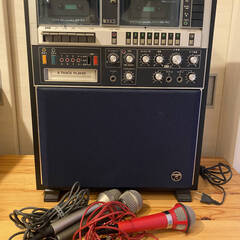 【通電確認済み】COLUMBIA GP-K330 マイク他