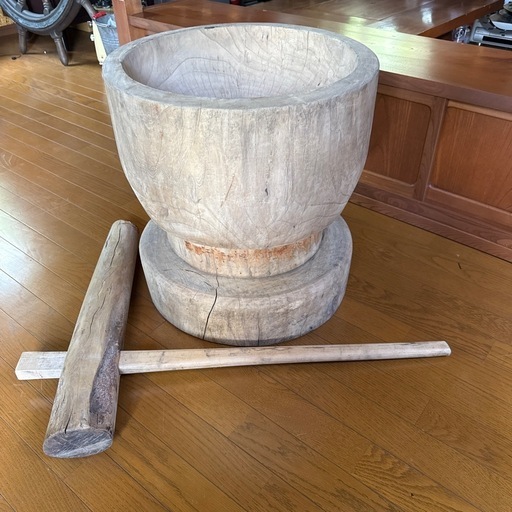 ウスとキネセット 餅つき